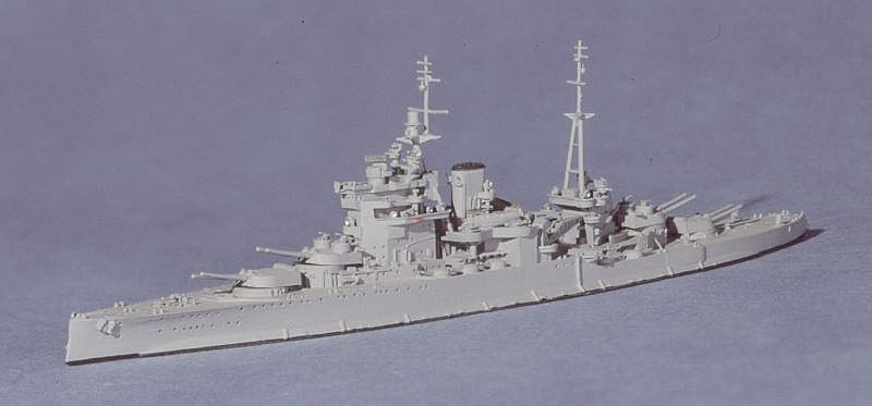 Battleship "Queen Elisabeth" (1 p.) GB 1943 Neptun N 1104
